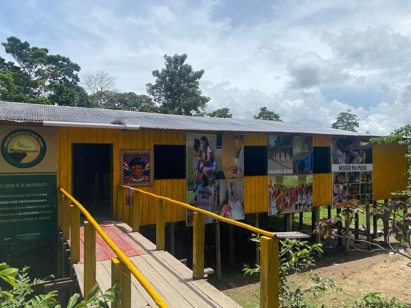 Base fixa do INPORI na Amazônia